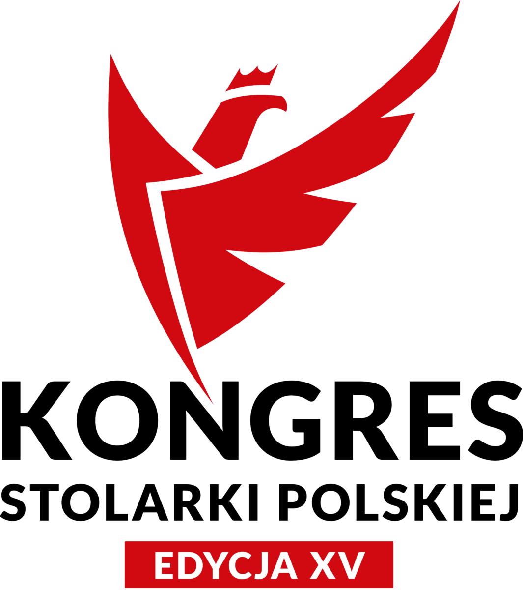 XV Kongres Stolarki Polskiej-logo-pion-bez tla