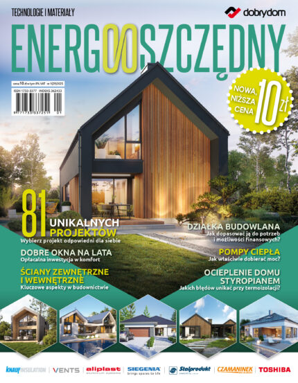 Okładka DOBRY DOM Technologie i Materiały Nr 1 (29) / 2025