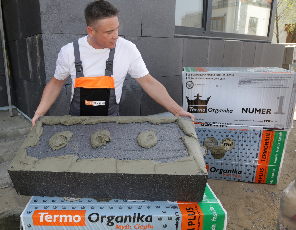 termo-organika Prace ociepleniowe z użyciem styropianu grafitowego Termo Organiki