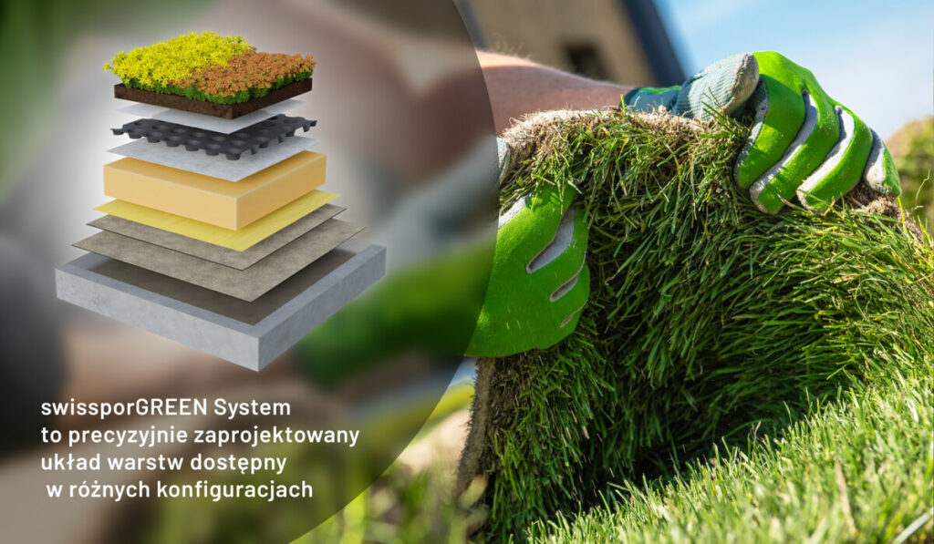 Caucasian Gardener Taking Care of a Mature Living Roof