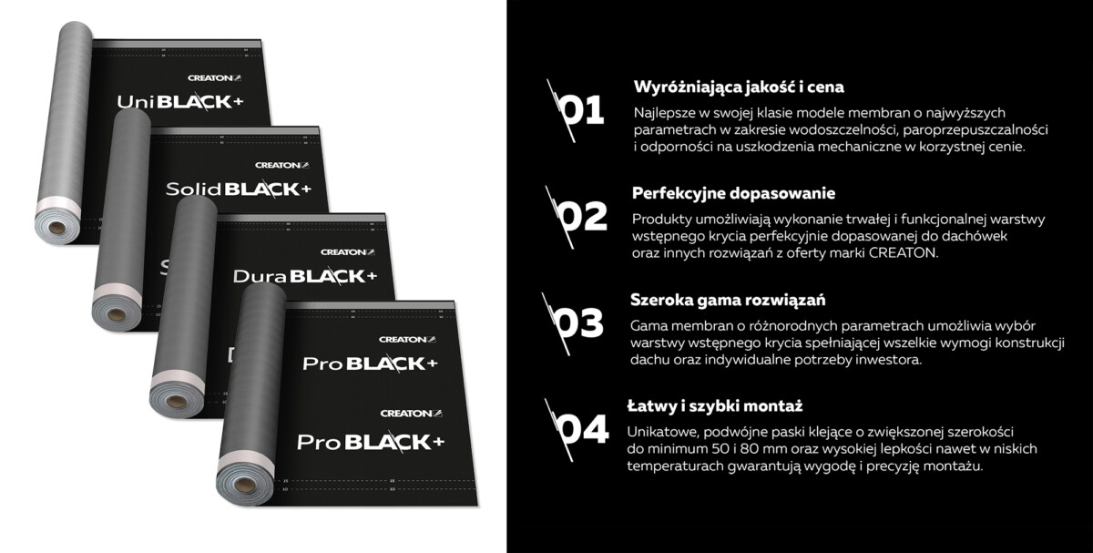 CREATON---membrany-BLACK---zalety
