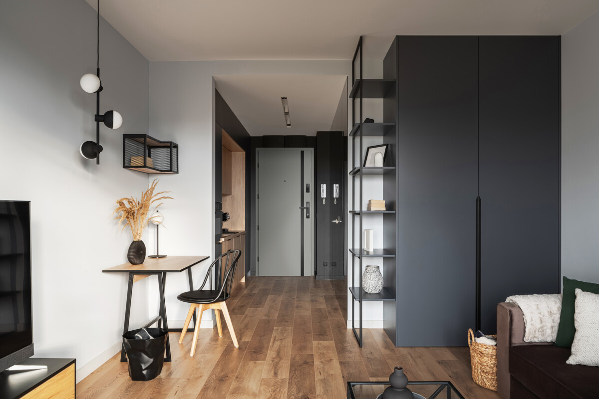 tylish micro apartment for one