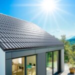 Dachówka betonowa Braas Bałtycka TermoComfort, kolor grafitowy