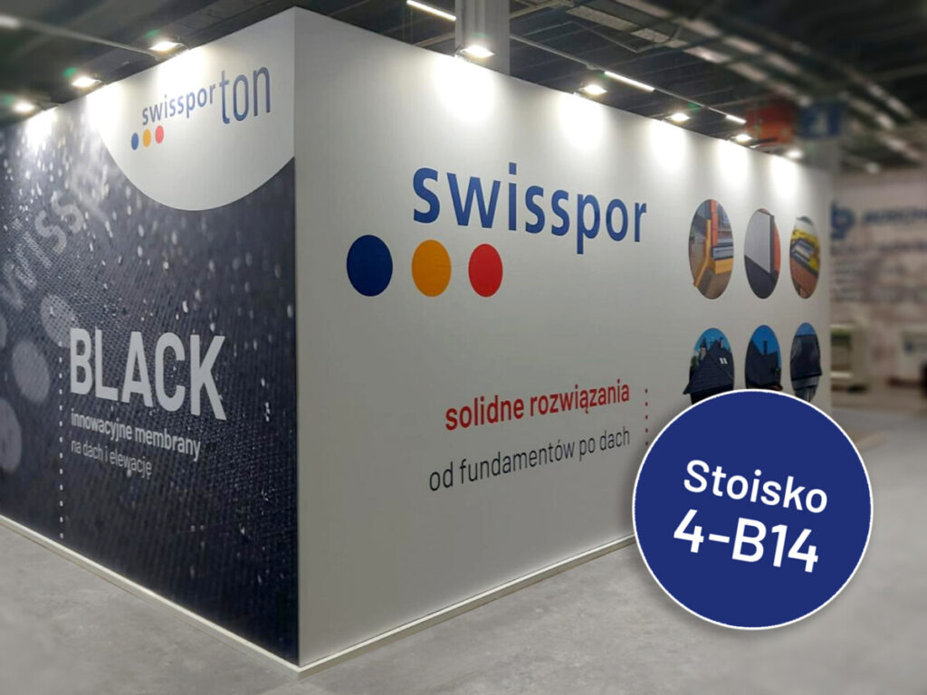 Targi to doskonała okazja, by zobaczyć nowości produktowe swisspor, które trafią na rynek w 2026 roku