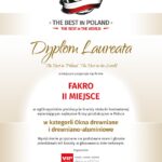 Fakro_Dyplom The best in Poland the best in the World 2026_StolarkaVIP