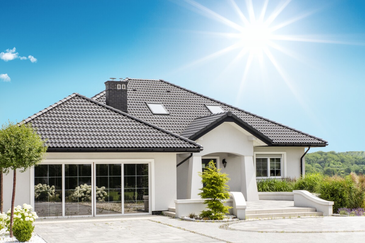 Dachówka betonowa Braas Bałtycka, kolor czarny