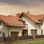 Dachówka betonowa Braas Celtycka Cisar, kolor ceglany