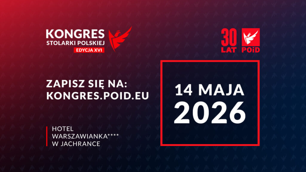 XVI Kongres Stolarki Polskiej-14 maja 2026-rejestracja